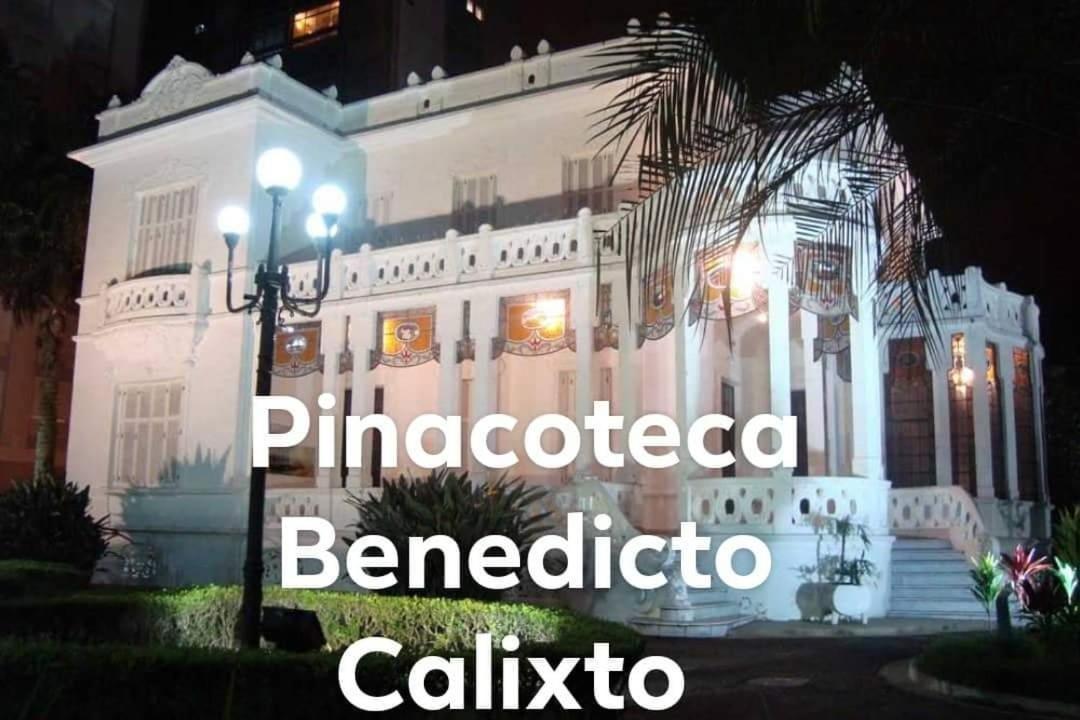 100 Mts Praia Roupa Cama Toalha Banho Wi-Fi Ar Condicionado Portaria 24 Horas Santos  Buitenkant foto