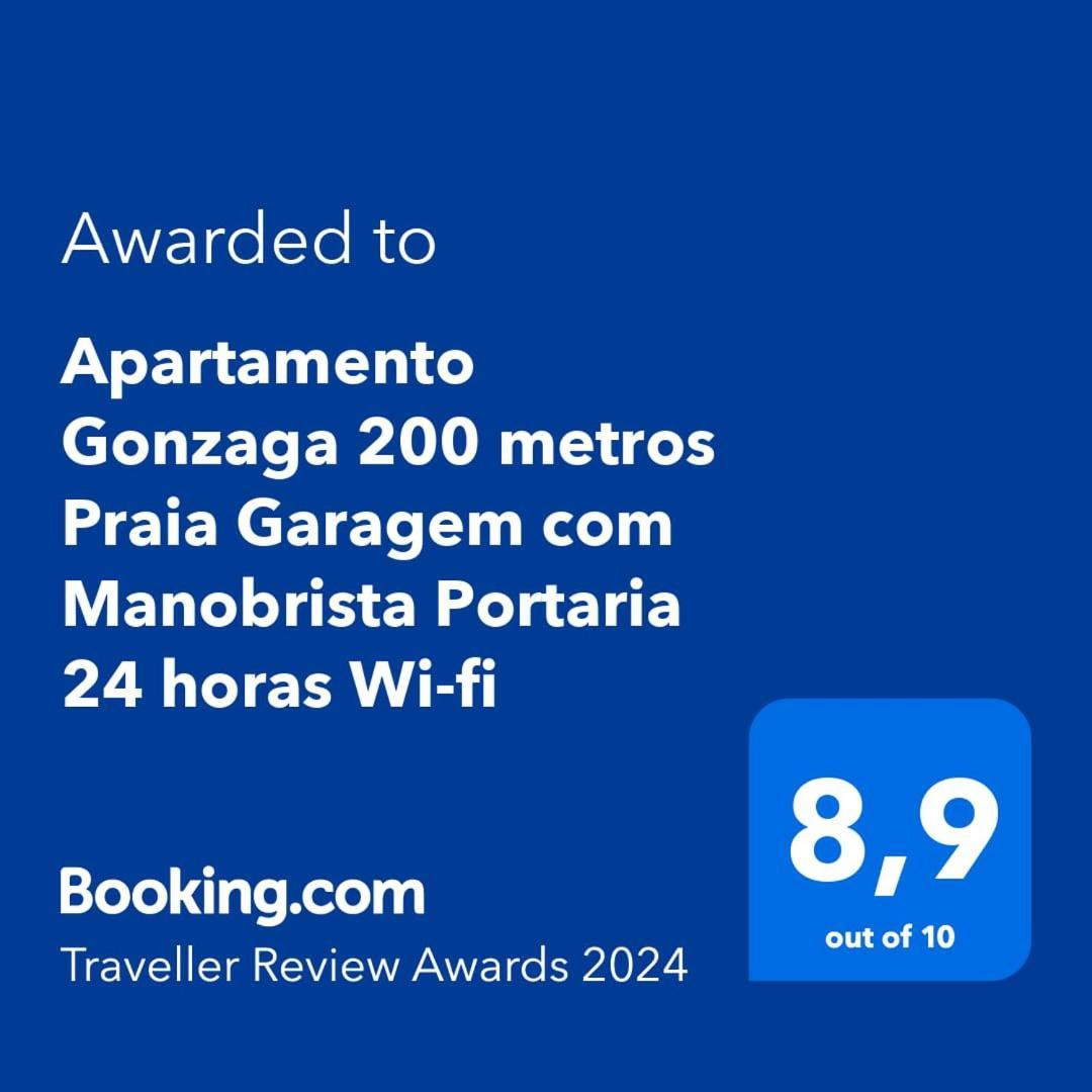100 Mts Praia Roupa Cama Toalha Banho Wi-Fi Ar Condicionado Portaria 24 Horas Santos  Buitenkant foto