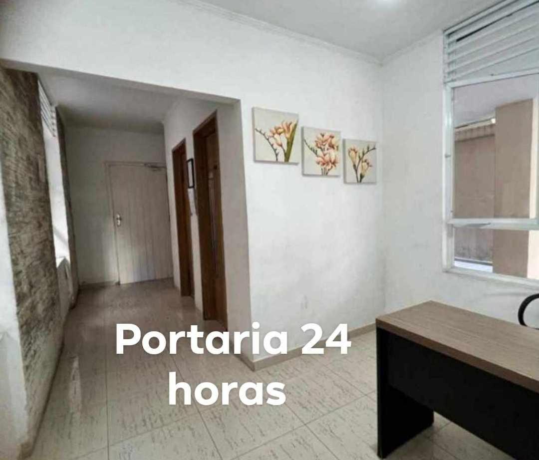 100 Mts Praia Roupa Cama Toalha Banho Wi-Fi Ar Condicionado Portaria 24 Horas Santos  Buitenkant foto